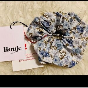 NEW! Rouje LouLou scrunchie in Liberty Blue
